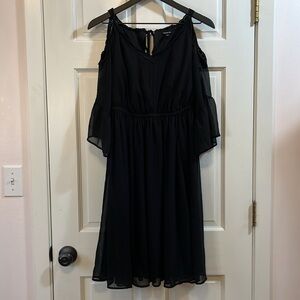 torrid Open Shoulder Midi Dress w/ Lace Trim - Size 00